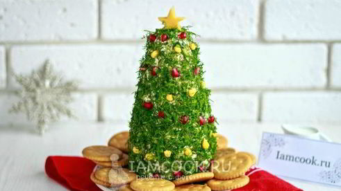 сырная закуска елочка