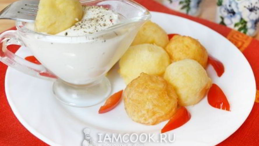 Рецепт сырные шарики