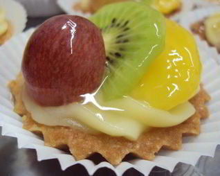 Фруктовая тарталетка к чаю