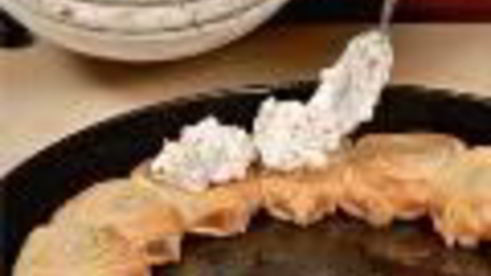 кольцо из тарталеток с овощами