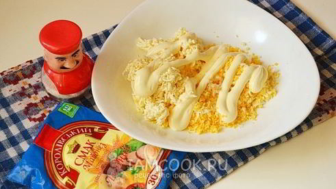 новогодние тарталетки с семгой