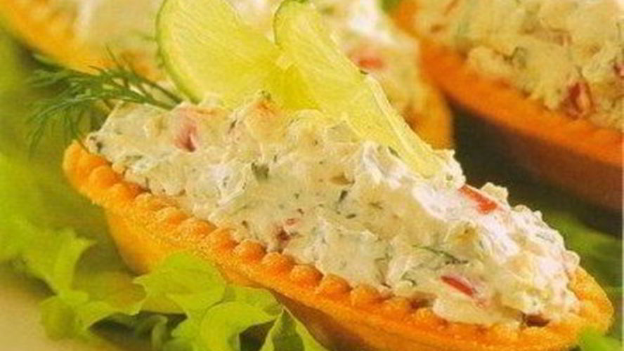 Рецепт очень острая закуска в тарталетках