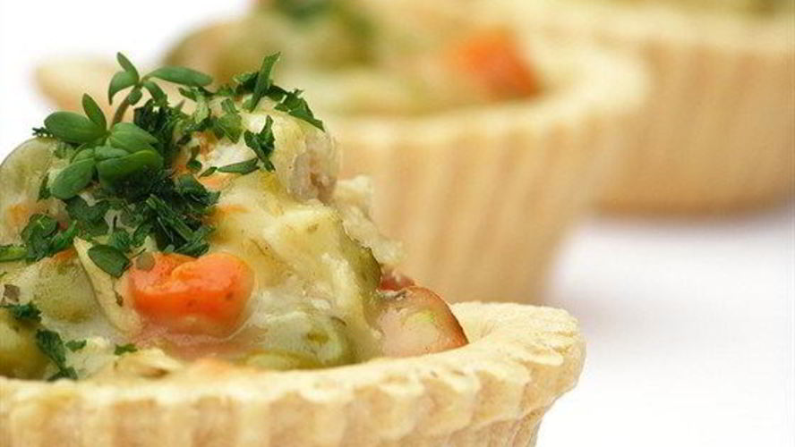 Рецепт овощные тарталетки