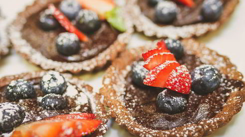 шоколадные тарталетки