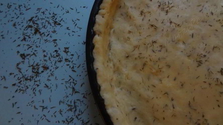 Рецепт сырное тесто с тимьяном для несладких тартов, пирогов и тарталеток