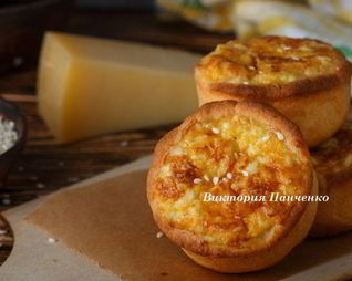 Сырные тарталетки с тунцом