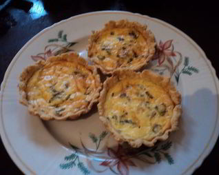 Сырные тарталетки