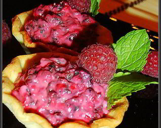 Тарталетки Малиновое облако