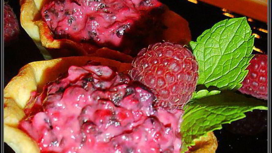 Рецепт тарталетки малиновое облако