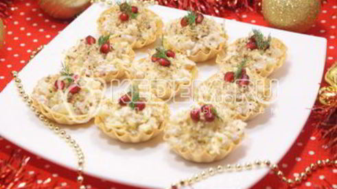 тарталетки на праздничный стол