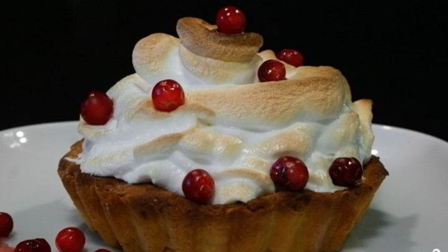 Рецепт тарталетки с безе