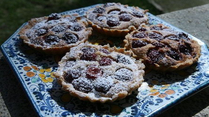 Рецепт тарталетки с черешней