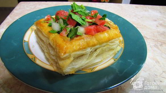 Рецепт Тарталетки с форелью и семгой