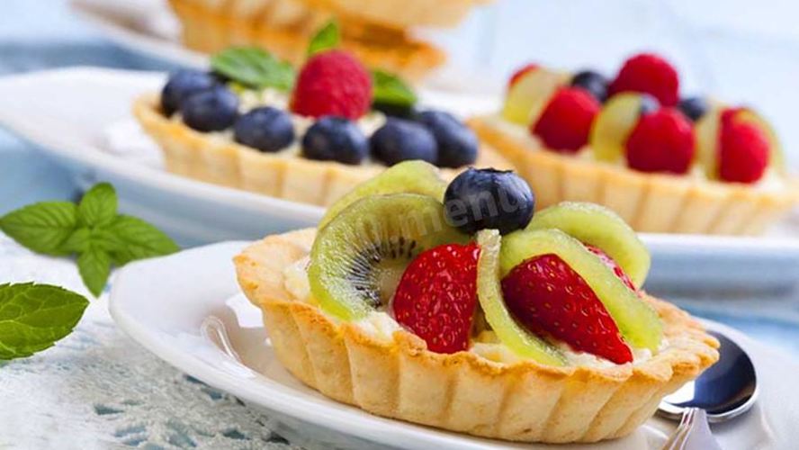 Рецепт тарталетки с фруктами