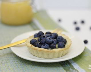 Тарталетки с голубикой