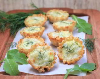 Тарталетки с горбушей