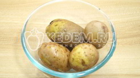 тарталетки с грибами праздничные