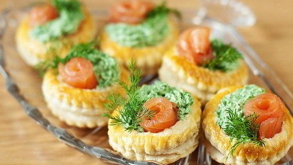 Рецепт Тарталетки с крабовым мясом