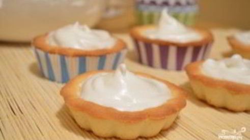 тарталетки с кремом