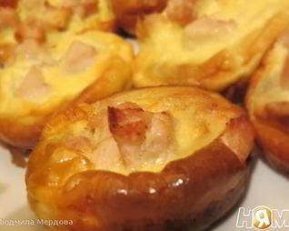 Тарталетки с курицей