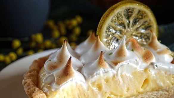 Рецепт Тарталетки с лимонно-лаймовым кремом и меренгой