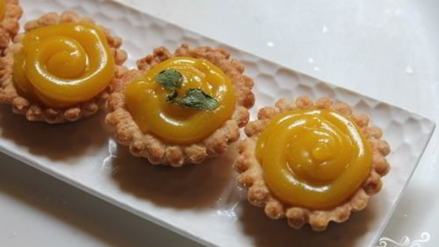 Рецепт тарталетки с лимоном