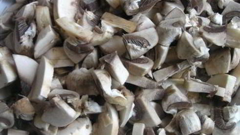 тарталетки с начинкой из овощей и грибов