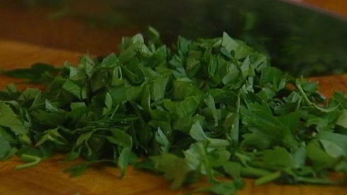 тарталетки с рикоттой и помидорами черри