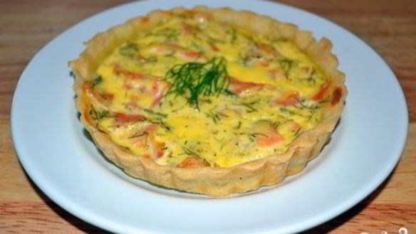 Рецепт Тарталетки с семгой и авокадо