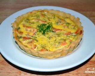 Тарталетки с семгой и авокадо