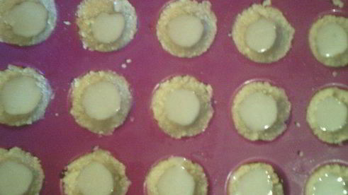 тарталетки с шоколадом