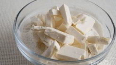 тарталетки с сыром и зеленью