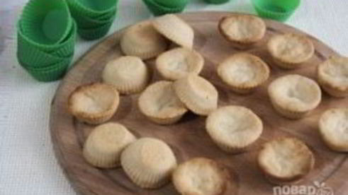 тарталетки с сыром и зеленью