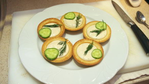 Рецепт Тарталетки с творожным сыром