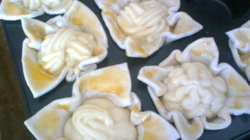 тарталетки с заварным кремом