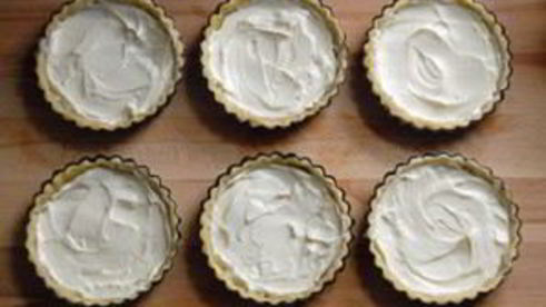 тарталетки со сливочным сыром