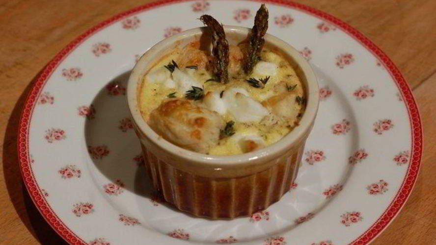 Рецепт тарталетки со спаржей, розмарином и сыром