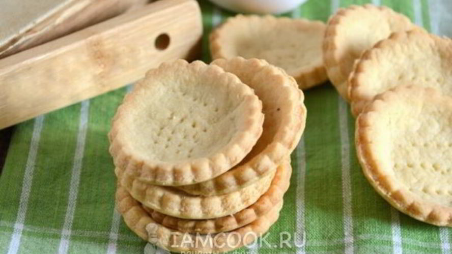 Рецепт тесто для тарталеток и закусочных корзиночек