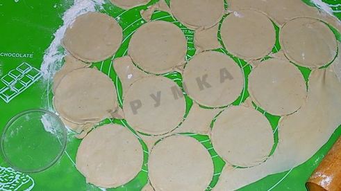 творожные тарталетки с грибами и сыром