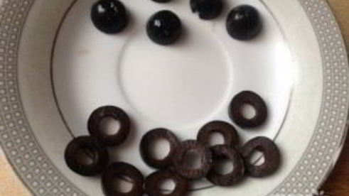 закуска в тарталетках собачки