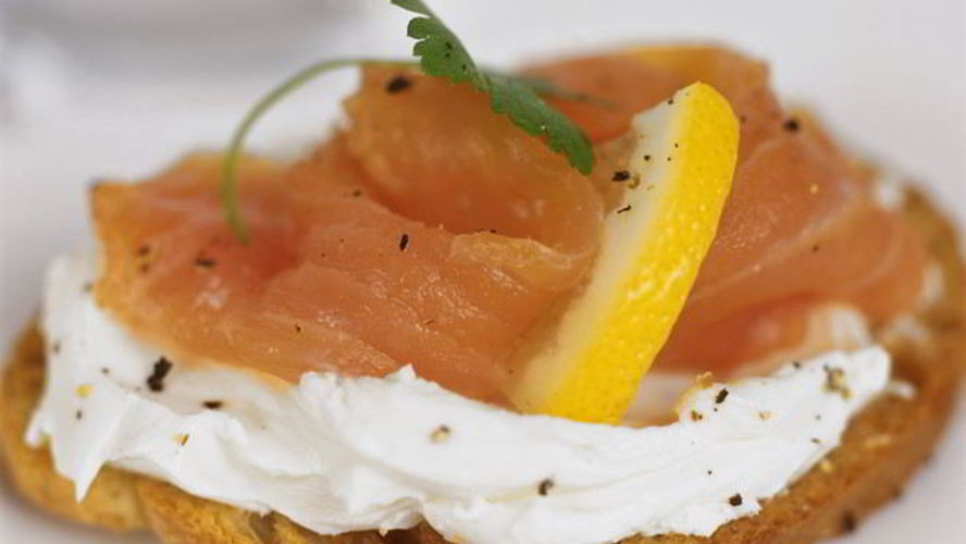 Рецепт закусочные тарталетки с семгой