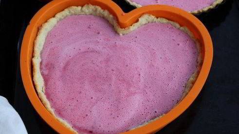 брусничный тарт