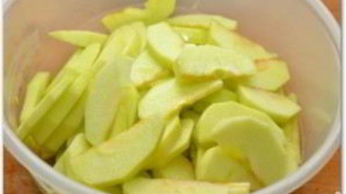 французский яблочный тарт