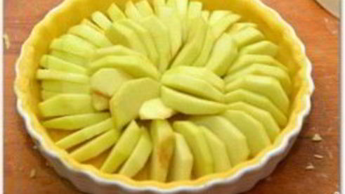 французский яблочный тарт