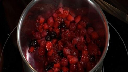 клубнично-лимонный тарт