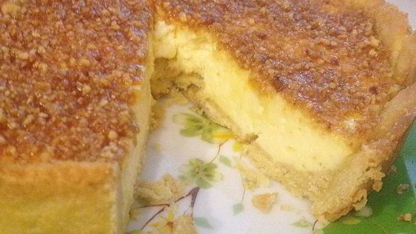 Рецепт Миндальный тарт с лимонной начинкой