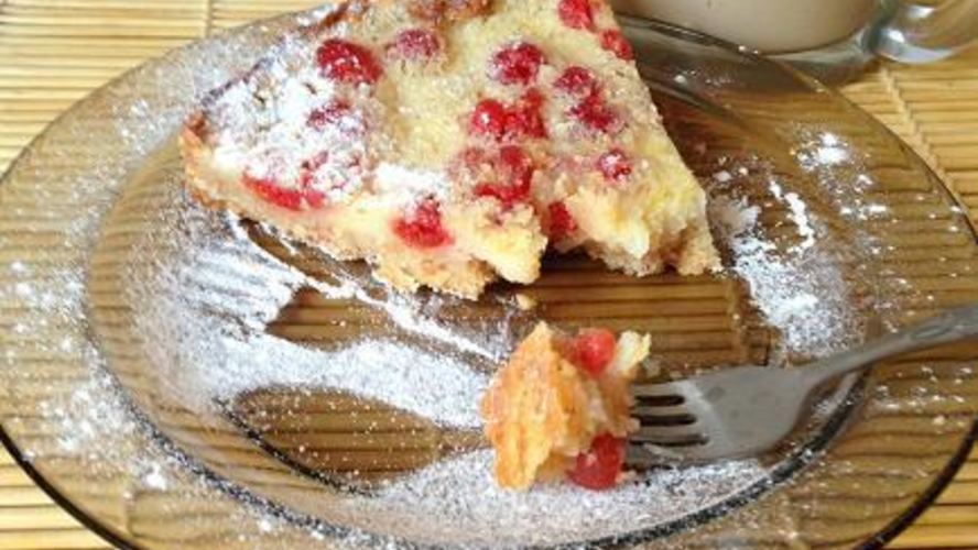 Рецепт миндальный тарт с лимонным пудингом