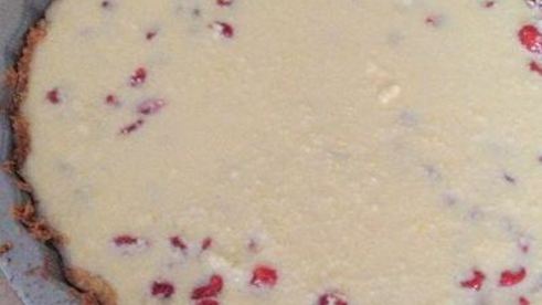 миндальный тарт с лимонным пудингом