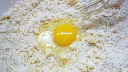 миндальный тарт с запеченным кремом