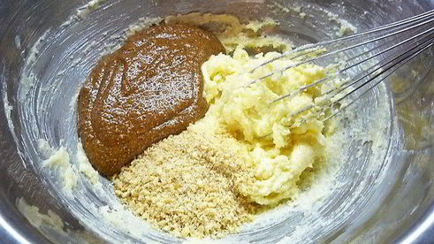 миндальный тарт с запеченным кремом